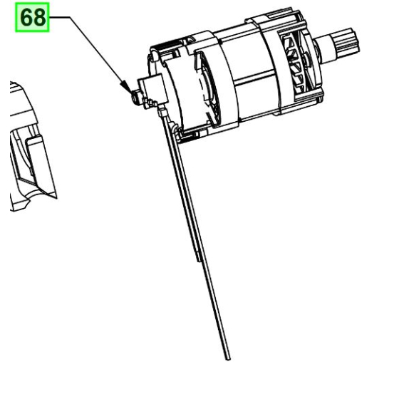 Ryobi Moteur pour Pistolet haute pression RY18PWX41A (5131045738)