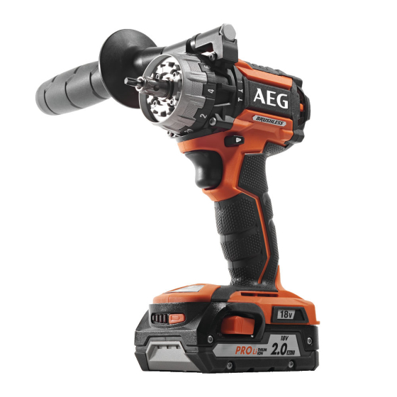 AEG BSB18CBL-0 Perceuse à percussion 18V Brushless 75Nm (4935451082)