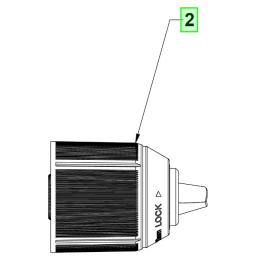 Ryobi Mandrin ø13mm auto-serrant pour perceuse 18V RDD18, RDD18-1C, RDD18-2C (5131045381)