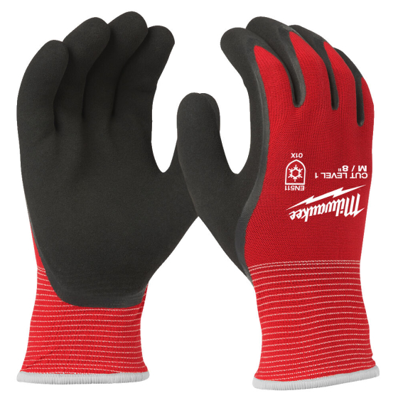 Milwaukee Gants d'hiver de protection Anti-coupure Niveau 1