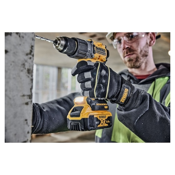 DeWalt DCD805P2T-QW Perceuse, Visseuse percussion 18V XRP 2x5.0Ah avec coffret T-STAK