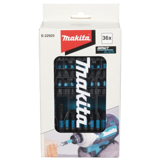 Makita Coffret d'embouts vissage Impact Black 36pcs E-22925
