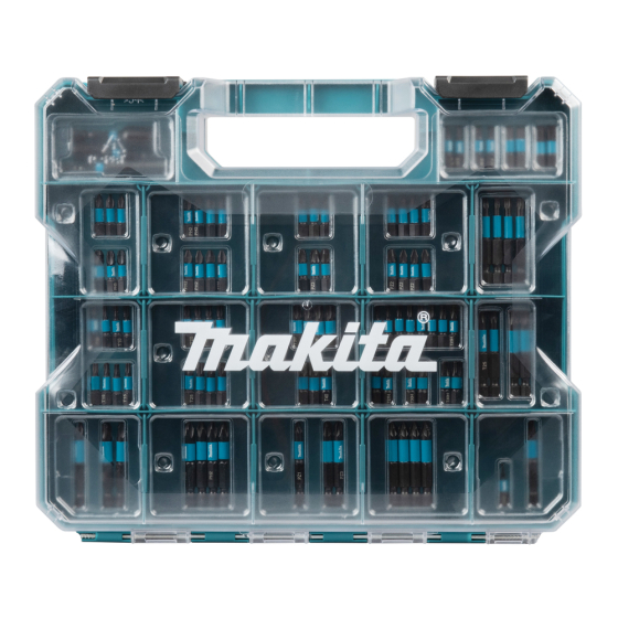 Makita Coffret d'embouts vissage Impact Black 100pcs E-24826