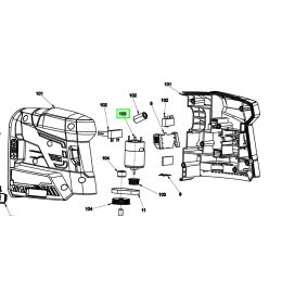 Ryobi Moteur pour ponceuse sans fil 18V ONE+ R18PS (5131049620)