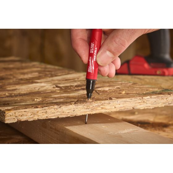 Milwaukee Marqueur à pointe ultra-fine pour accès difficiles INKZALL (4932501147)