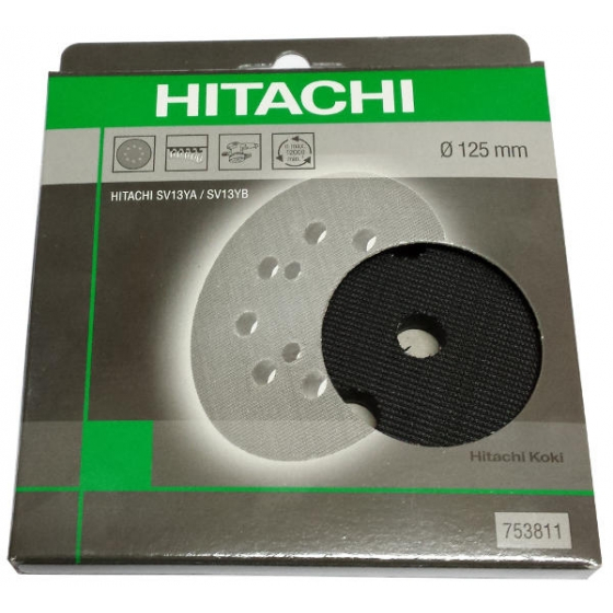 Hikoki - Hitachi Plateau de ponçage ø125mm pour Ponçeuse SV13YA/YB (753811)