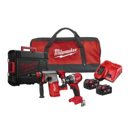 Milwaukee M18 BLPP2FR-502X​ Pack de 2 machines 18V 2x5.0Ah (4933502119)