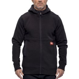 Milwaukee Sweat à capuche de travail zippé Noir Gridiron (S/M/L/XL/XXL)
