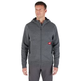 Milwaukee Sweat à capuche de travail zippé Gris Gridiron (S/M/L/XL/XXL)