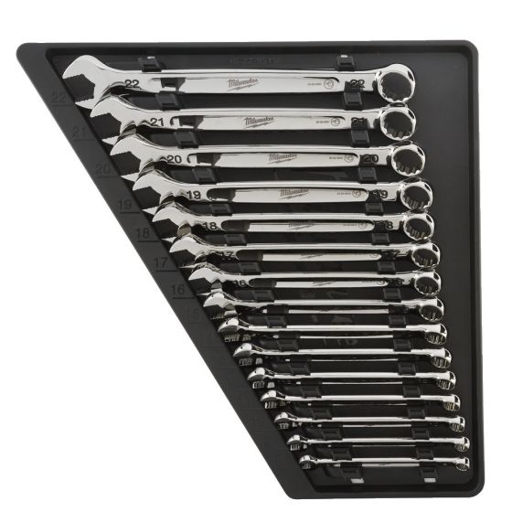 Milwaukee Set de 15 clés plates mixtes Max Bite (4932464258)