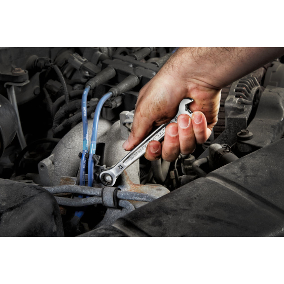 Milwaukee Set de 15 clés plates à cliquet métriques Max Bite (4932464994)