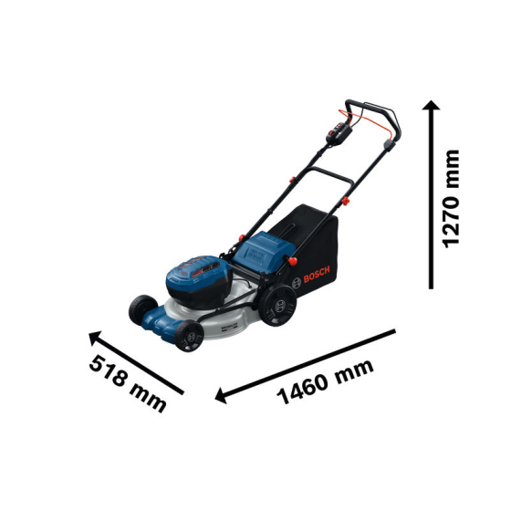 Bosch GRA 18V2-46SP Tondeuse à gazon sans fil 18V Autotractée (06008C8200)