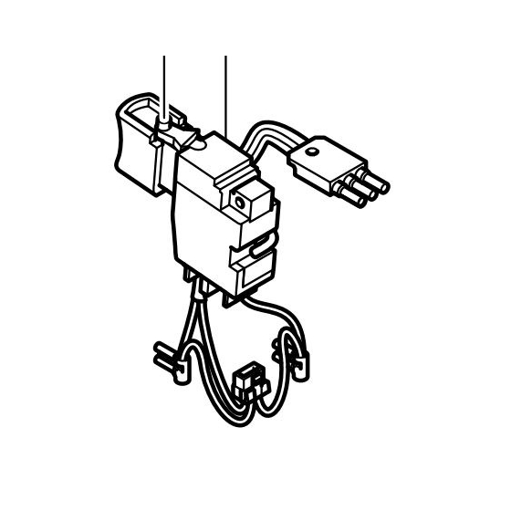 Makita 638882-6 Interrupteur TG553FSB-6 pour BHR162, BHR202