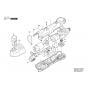 Bosch 2609199131 Moteur à Courant Continu 10.8V GWI10.8-LI