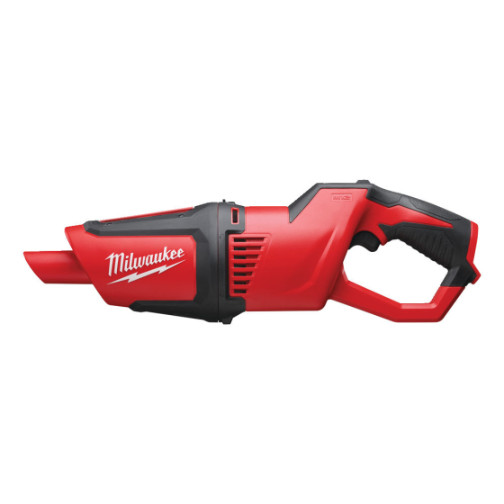 Milwaukee M12 HV-0 Aspirateur compact de chantier (4933448390)