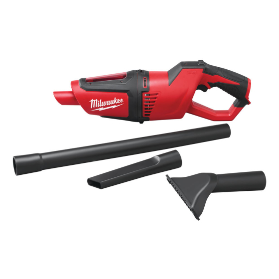Milwaukee M12 HV-0 Aspirateur compact de chantier (4933448390)