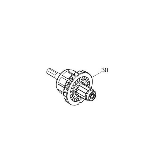 Makita 619377-8 Induit pour Visseuse DTD152, XDT11R