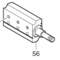 Makita 158156-4 Bloc de Coupe Rabot KP0810