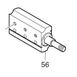 Makita 158156-4 Bloc de Coupe Rabot KP0810