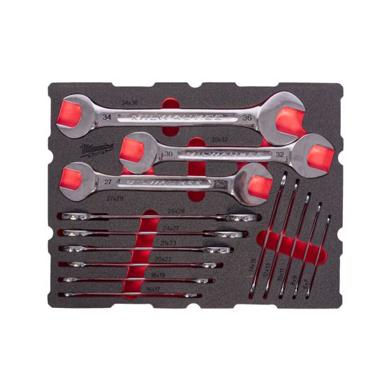 Milwaukee Module servante clés plate 14pcs (4932501874)