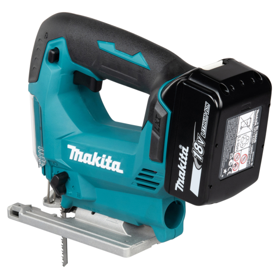 Makita DJV186WVE Scie Sauteuse sans fil 18V LXT 2x2.0Ah
