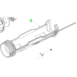AEG Support de cartouche pour pistolet BKP18C2 & BKP18C (4931479366)