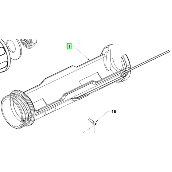 AEG Support de cartouche pour pistolet BKP18C2 & BKP18C (4931479366)