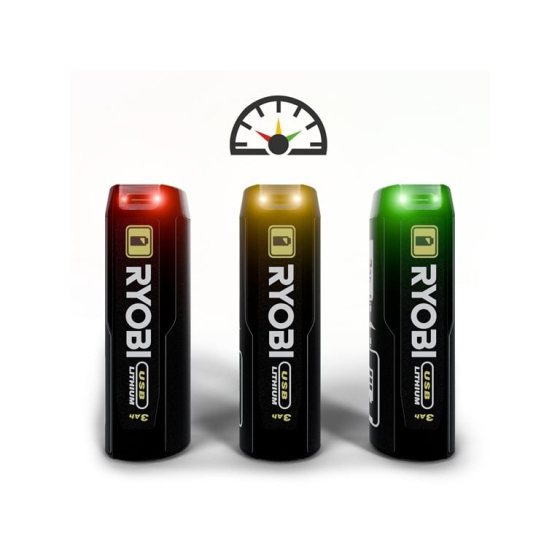 Ryobi RB4L30 Batterie USB Lithium 3.0 Ah (5133006224)