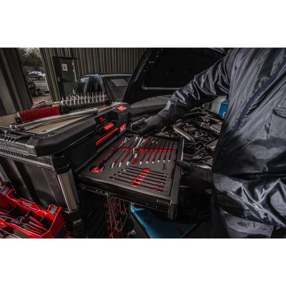 Milwaukee Servante Packout de mécanicien avec 76 outils (4932501866)