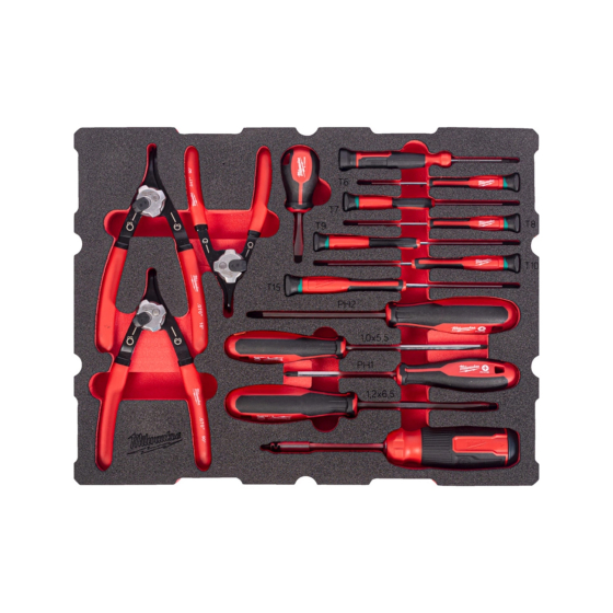 Milwaukee Servante Packout de mécanicien avec 76 outils (4932501866)