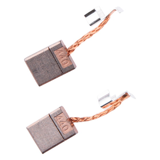 Makita Paire de charbons CB440, CB436 pour perceuse BHP451, BTD140, BDF440 (194427-5)