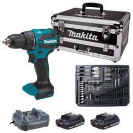 Makita DDF490WVX7 Perceuse, Visseuse 18V LXT Li-Ion 65Nm 2x2Ah