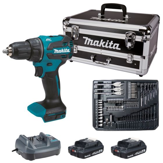 Makita DDF490WVX7 Perceuse, Visseuse 18V LXT Li-Ion 65Nm 2x2Ah