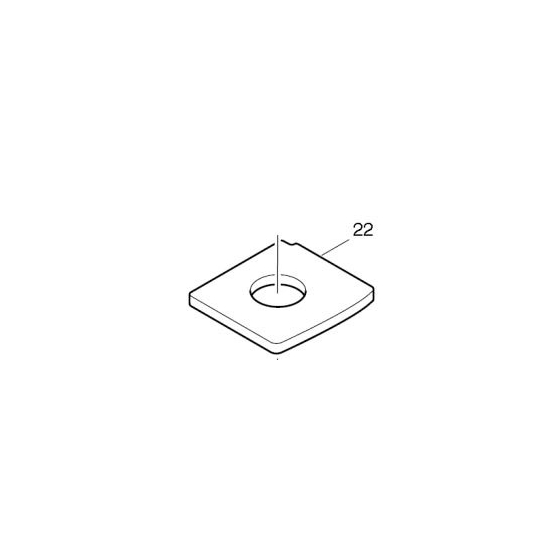 Makita 421147-1 Patin Caoutchouc 1911B