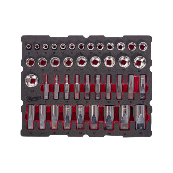 Milwaukee Servante Packout de mécanicien avec 76 outils (4932501869)