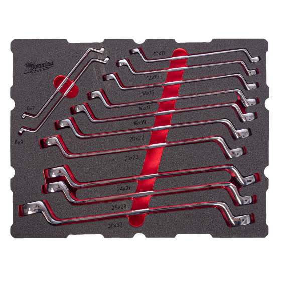 Milwaukee Module Packout 12 clés à œil (4932501873)