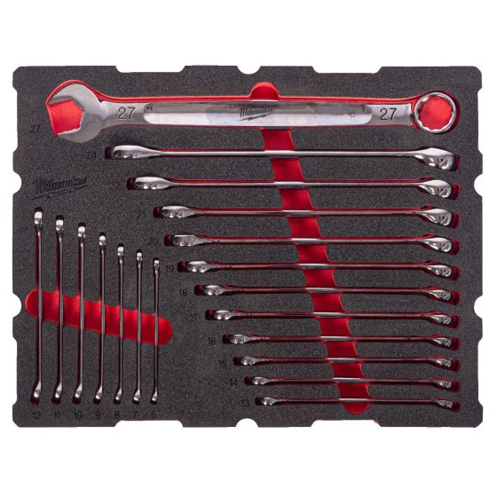Milwaukee Module Packout 19 clés mixtes (4932501871)