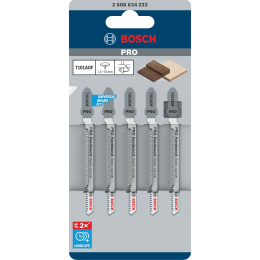 Bosch Pro Lames de scie sauteuse 83mm pour bois dur (2608634233)