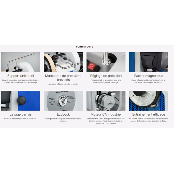 Tormek Affûteuse à eau T-8 Original