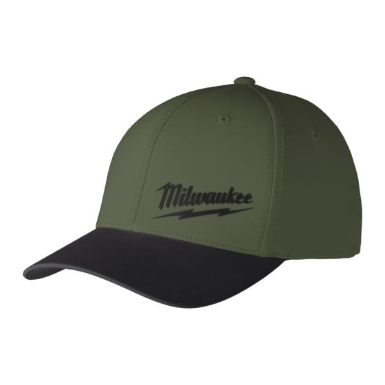 Milwaukee Casquette de Baseball performance S/M & L/XL Vert