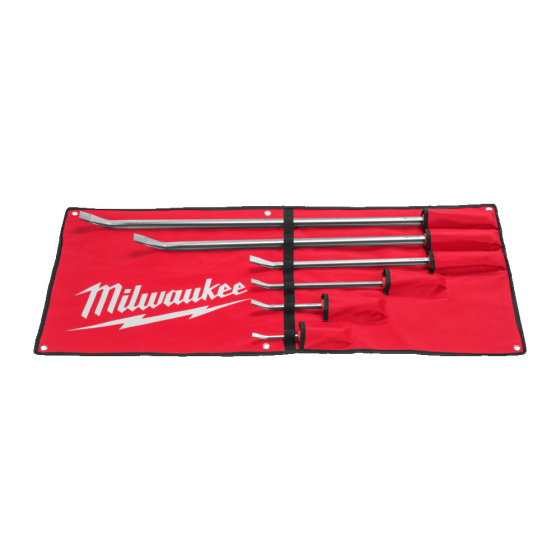 Milwaukee Jeu de 6 leviers d'effort (4932502113)