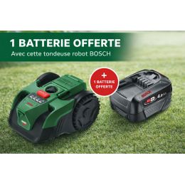 Bosch Robot tondeuse 100m2 VISIMOW18V-100 1x4Ah (06008E1000)