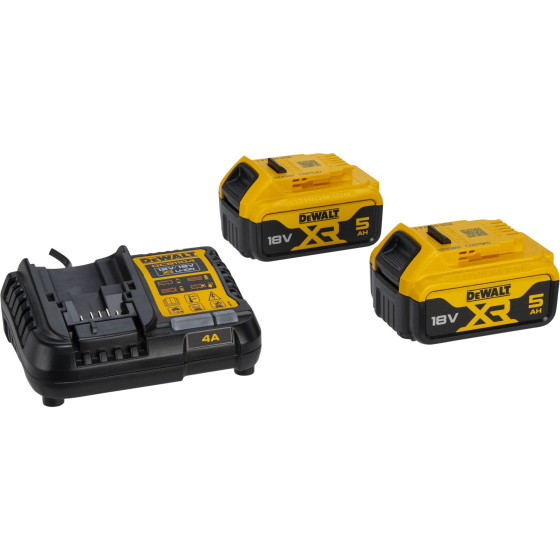 Pack perceuse visseuse DEWALT 18V – DCK266P2T-QW (DCD796 + DCF887 2x5Ah)