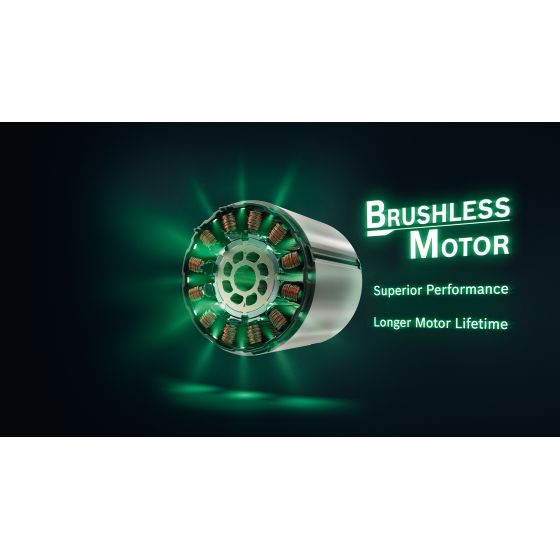 Tondeuse sans fil Bosch Rotak 18V2-38 avec 3 batteries de 4.0Ah (06008B9M00)