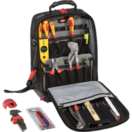 Sac à dos outils KNIPEX Modular X18 Sanitaire – 22 pièces (00 21 50 S)