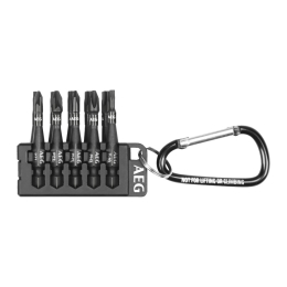 AEG AFSB10-S1 Set d'embouts de vissage 50mm (4932501897)