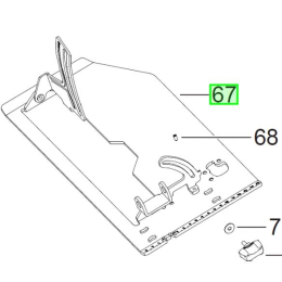 Milwaukee Plaque de base pour scie circulaire CS85SB (4931454243)