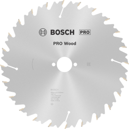 Bosch Pro Lame bois de scie circulaire 250 x 30 x 3,2 mm 24Dts (2608640680)
