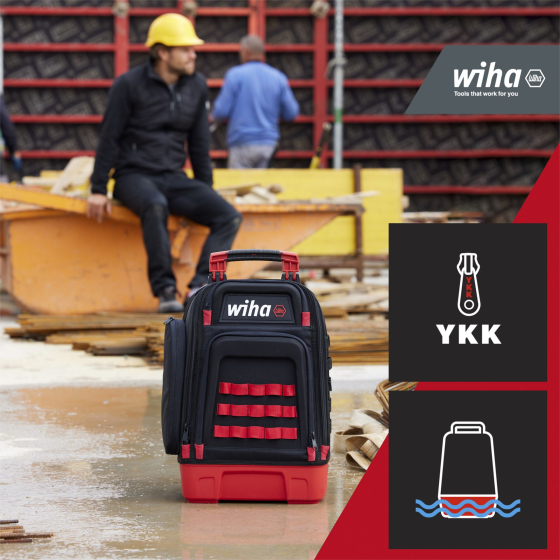 Wiha Sac à dos d'outils équipé d'électricien (45528)