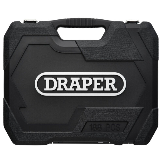 Draper D08544 Coffret de douilles 1/4" & 3/8" & 1/2" 188pcs